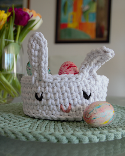 Häkelkorb "Hase"