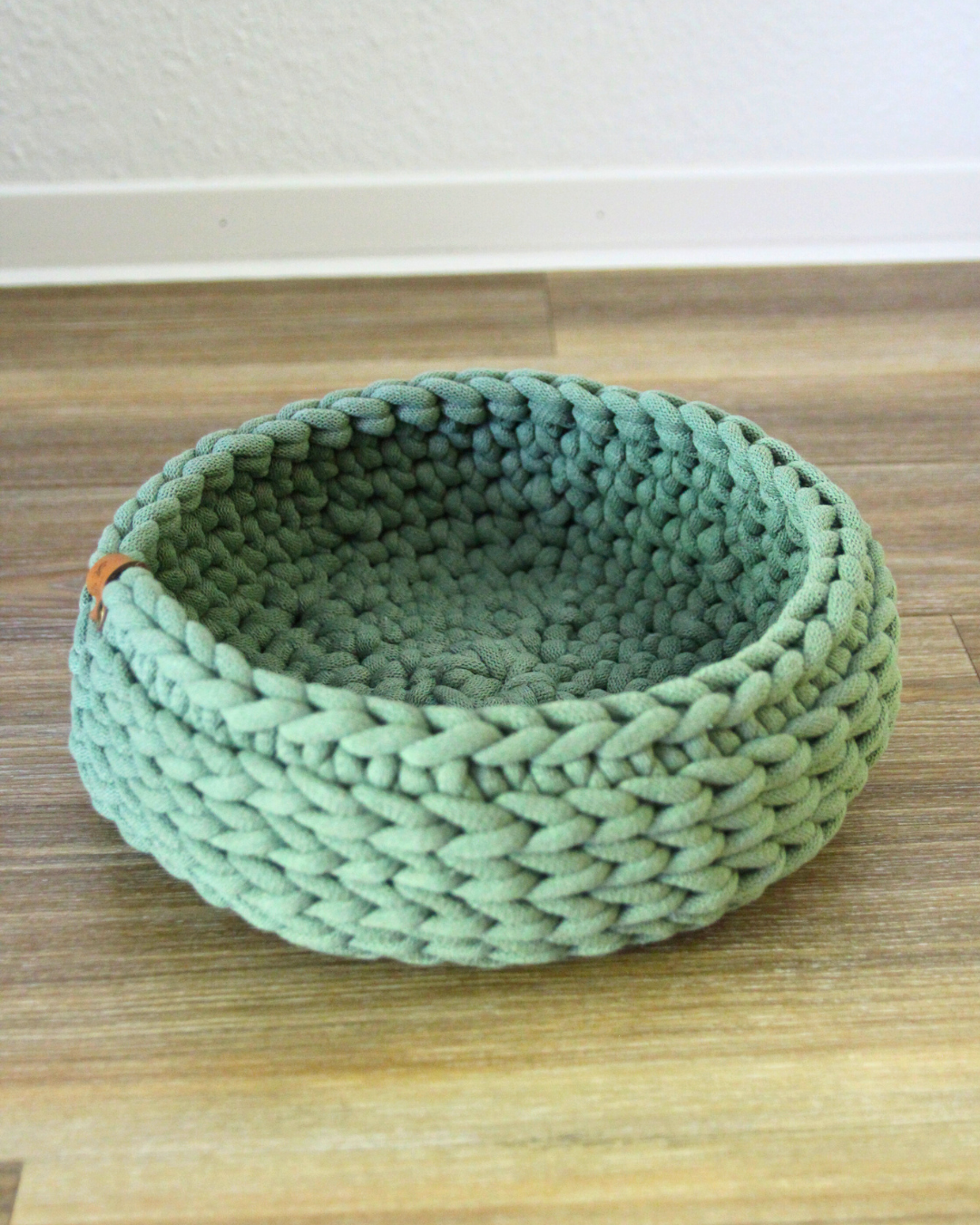 Häkelkorb aus 9 mm Garn (30x10 cm)
