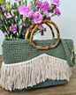 Sommerliche Häkeltasche