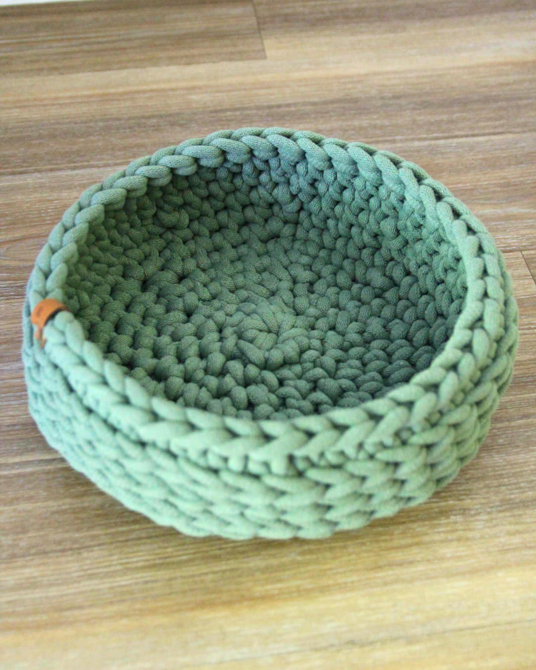 Häkelkorb aus 9 mm Garn (30x10 cm)