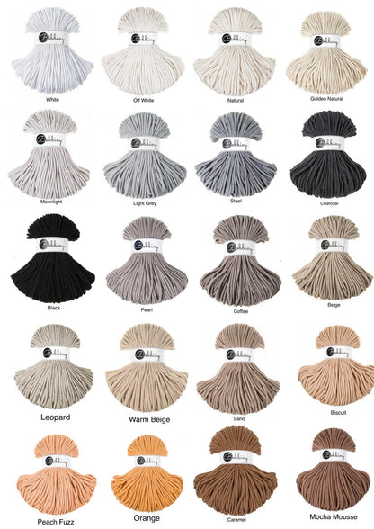 Stabiler Häkelkorb aus 9 mm Garn (ca. 30x14 cm)